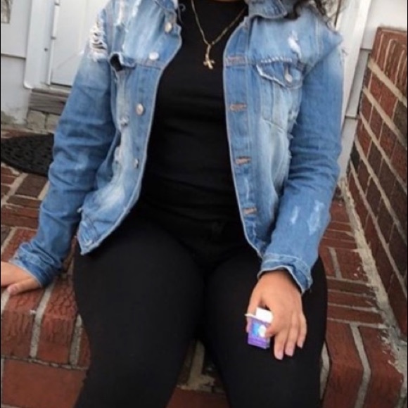 Distressed jacket - Picture 2 of 4